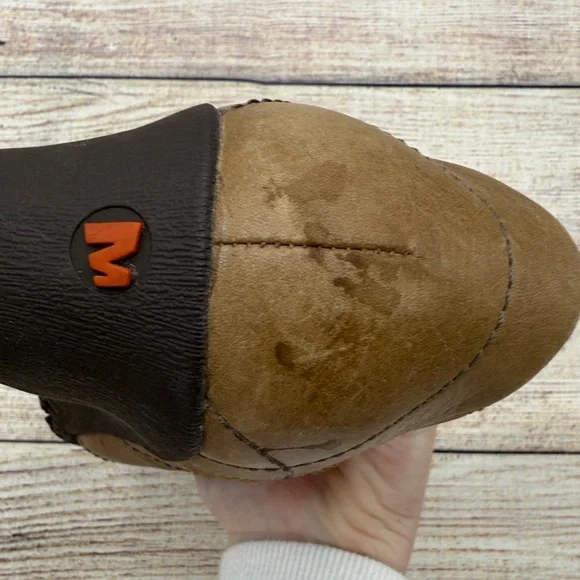 Merrell Women's Brown Wedge Shoes - Picture 7 of 13